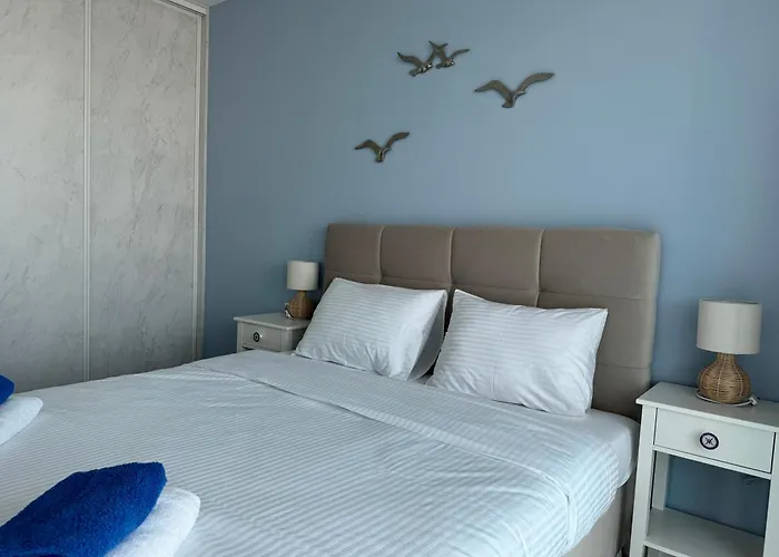 4Summer Kolobrzeg Apartamenty White Blue Sauna & Fitness & Parking 100 Metrow Do Pieknej Szerokiej Piaszczystej Plazy, Wspanialy Widok Z Duzego Tarasu! 100 Meter Zu Einem Schoenen Breiten Sandstrand, Herrliche Aussicht Von Einer Grossen Terrasse!