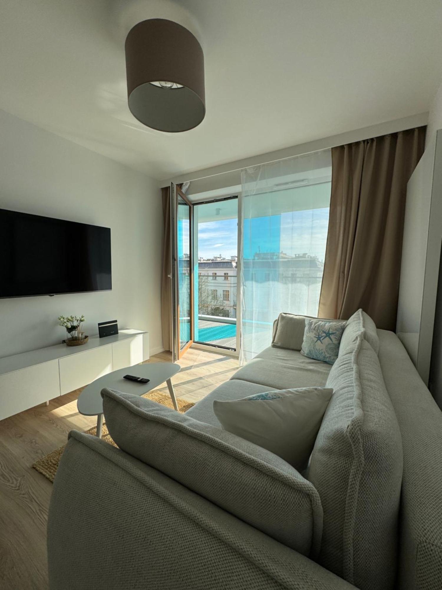 4summer White Blue Sauna & Fitness & Parking 100 Metrow Do Pieknej Szerokiej Piaszczystej Plazy, Wspanialy Widok Z Duzego Tarasu! 100 Meter Zu Einem Schoenen Breiten Sandstrand, Herrliche Aussicht Von Einer Grossen Terrasse! Apartament